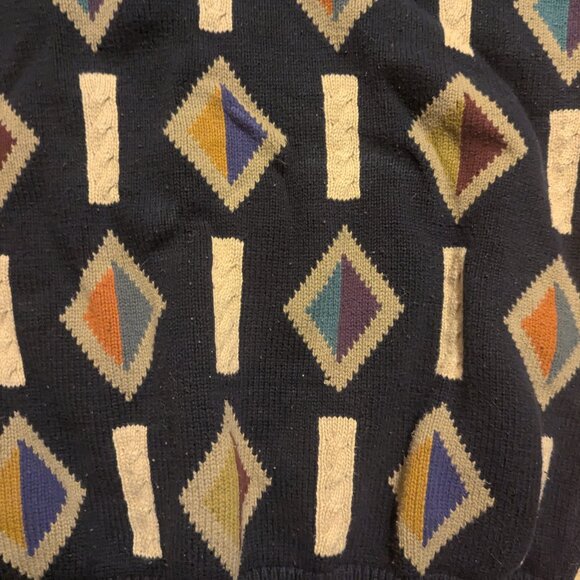 Croft & Barrow Navy Sweater, L - Picture 6 of 7